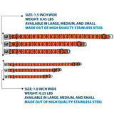 Dog Bone Seatbelt Buckle Collar - Rings Camo Burnt Orange/Yellow - Buckle-Down - Flyclothing LLC