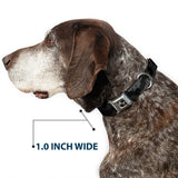 Dog Bone Seatbelt Buckle Collar - Camo Charcoal