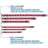 Dog Bone Seatbelt Buckle Collar - Hunting Camo Pinks - Buckle-Down - Flyclothing LLC