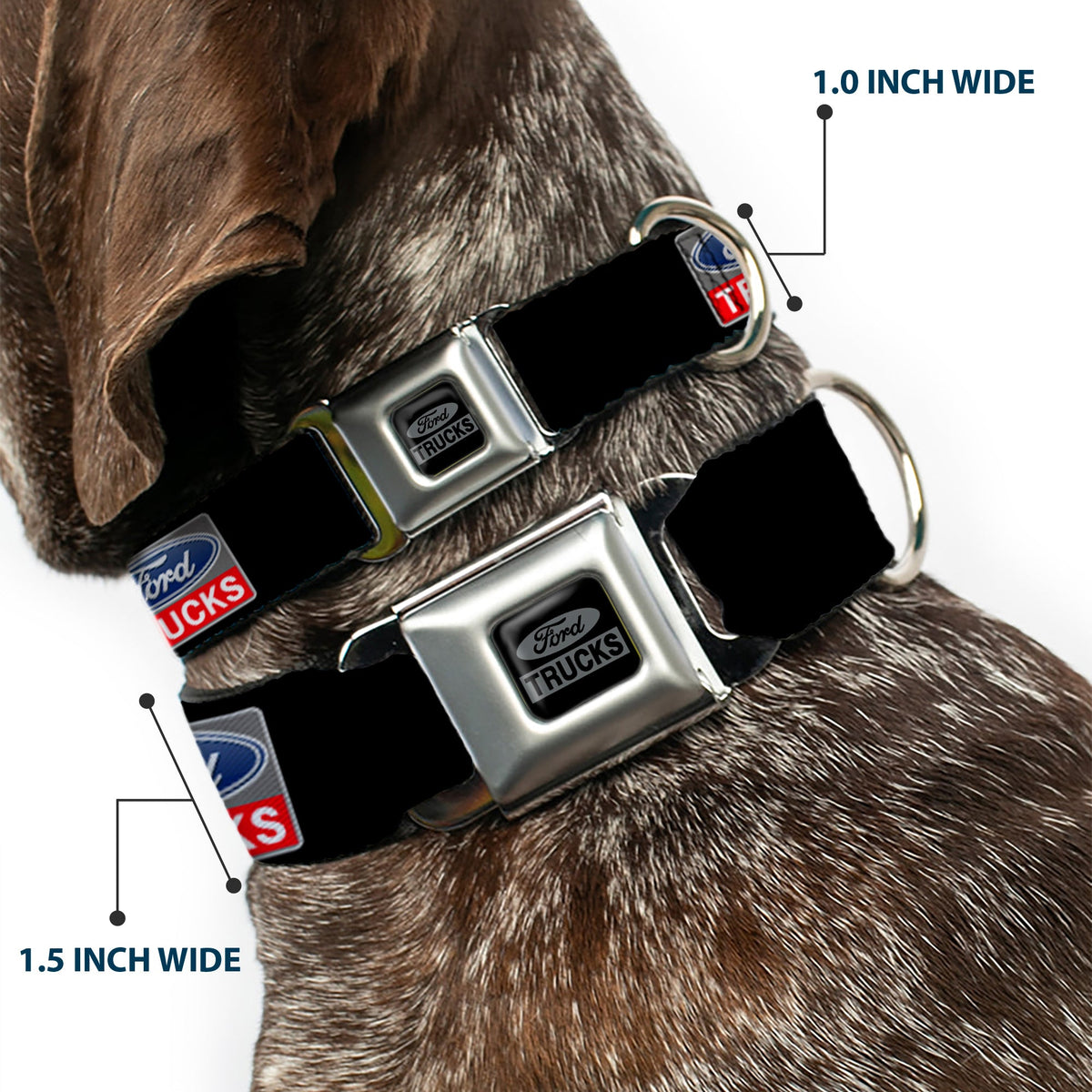 Ford Trucks Seatbelt Buckle Collar - Ford Trucks Logo REPEAT