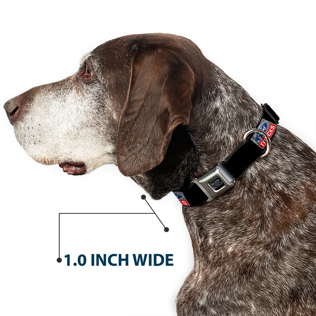 Ford Trucks Seatbelt Buckle Collar - Ford Trucks Logo REPEAT