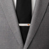 DC Superman Hidden Message Silver Tie Bar - Cufflinks.com - Flyclothing LLC