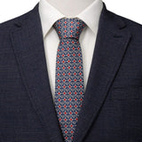 DC Superman Shield Motif Gray Men's Tie - Cufflinks.com - Flyclothing LLC