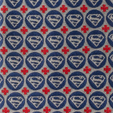 DC Superman Shield Motif Gray Men's Tie - Cufflinks.com - Flyclothing LLC