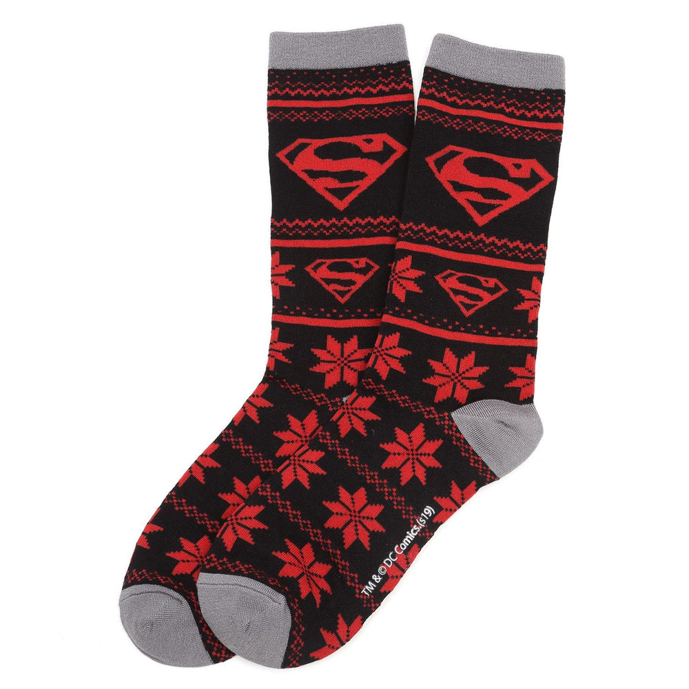 DC Superman Fair Isle Socks - Cufflinks.com - Flyclothing LLC