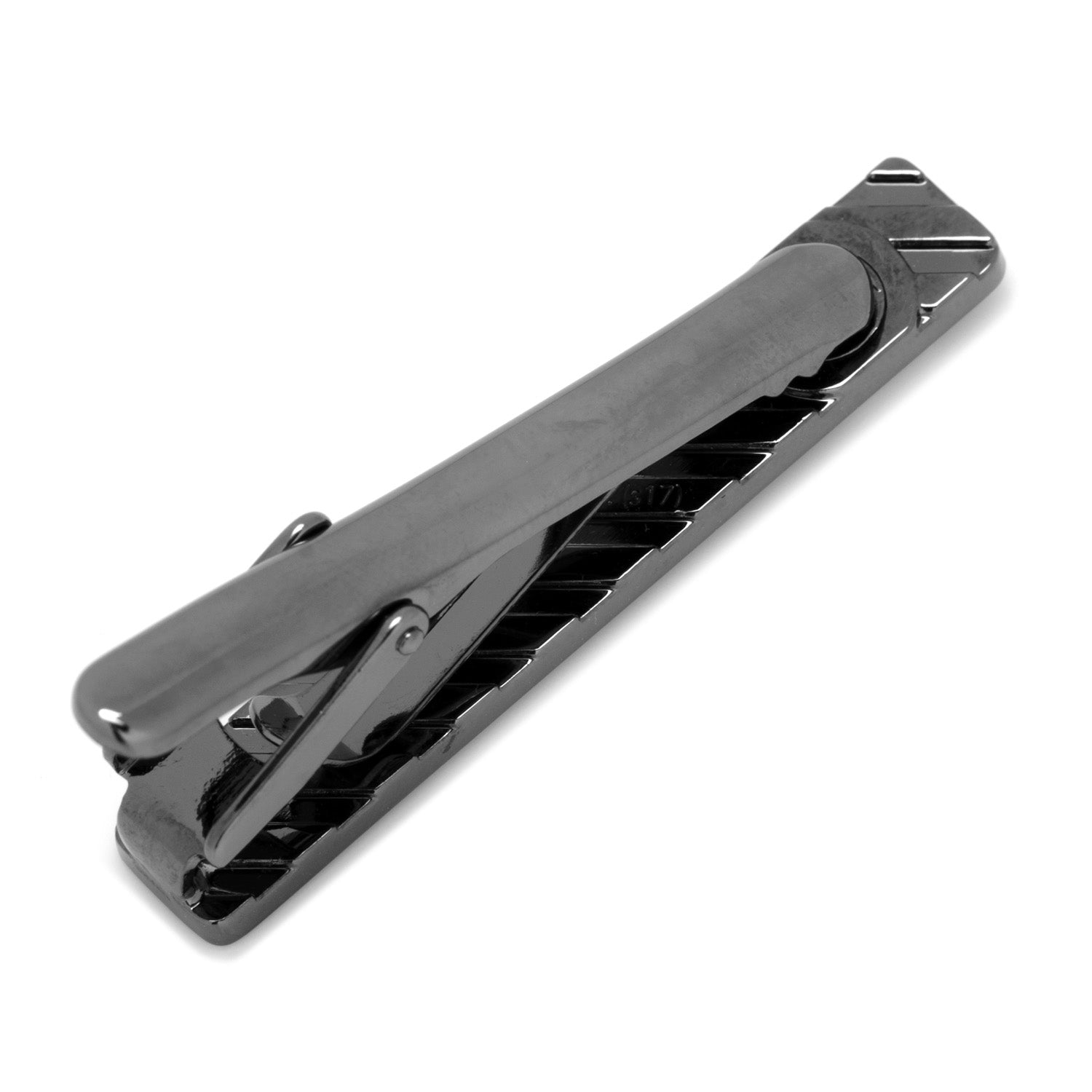 DC Superman Black and Gold Tie Clip - Cufflinks.com - Flyclothing LLC