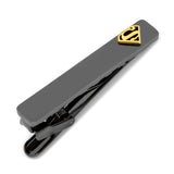 DC Superman Black and Gold Tie Clip - Cufflinks.com - Flyclothing LLC
