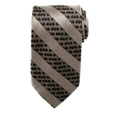 DC Batman Black Pinstripe Tie - Cufflinks.com - Flyclothing LLC