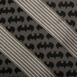 DC Batman Black Pinstripe Tie - Cufflinks.com - Flyclothing LLC