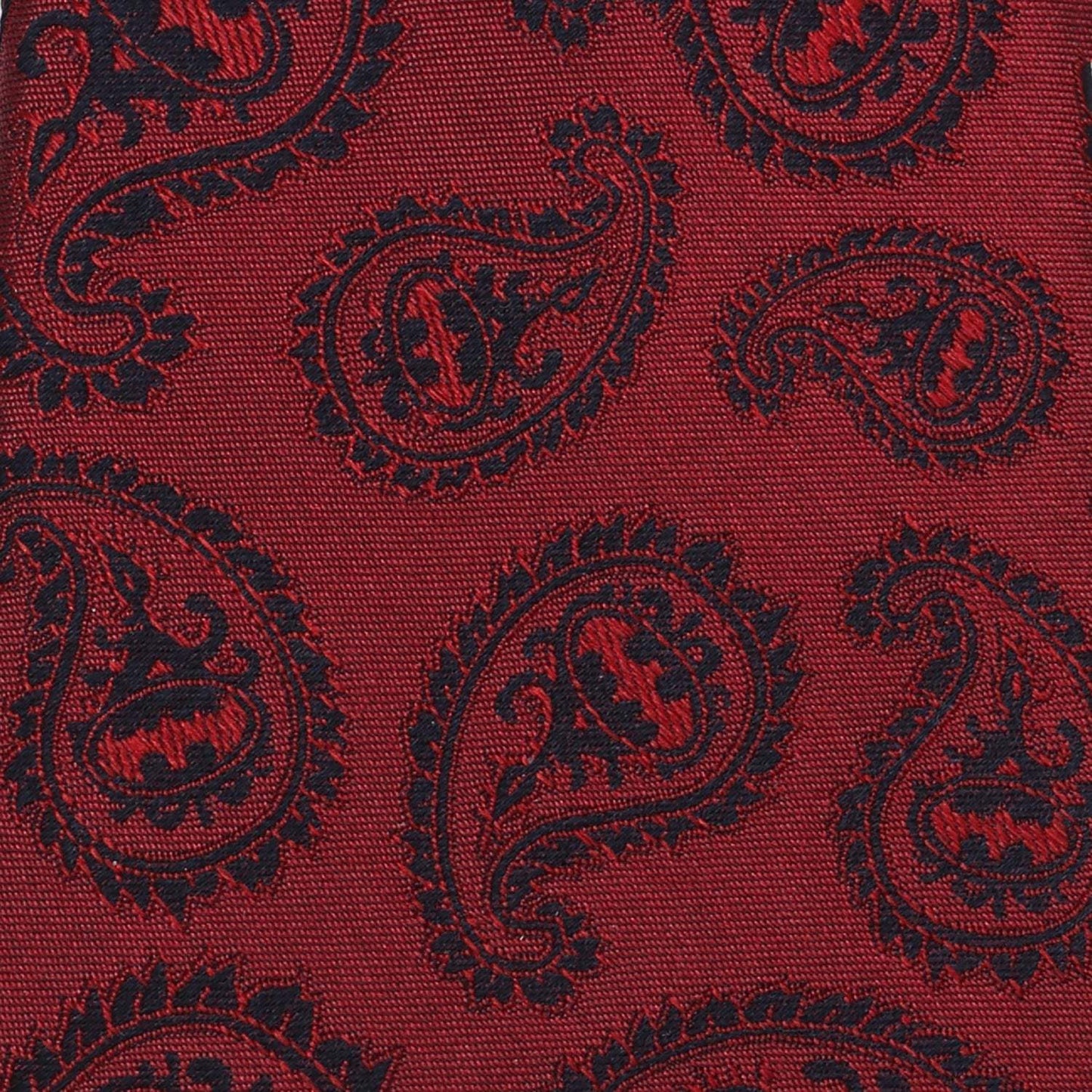 DC Batman Red Paisley Tie - Cufflinks.com - Flyclothing LLC