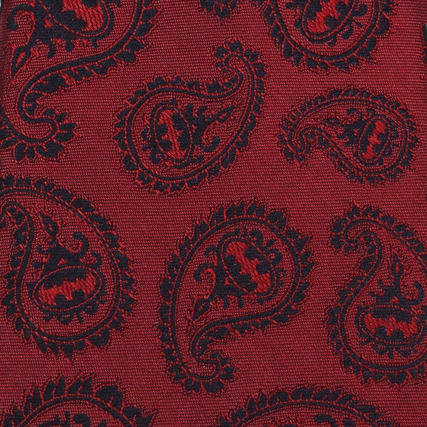 DC Batman Red Paisley Tie - Cufflinks.com - Flyclothing LLC