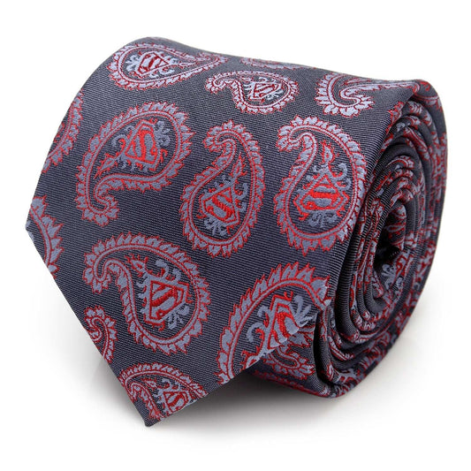 DC Superman Red and Blue Paisley Tie - Cufflinks.com - Flyclothing LLC