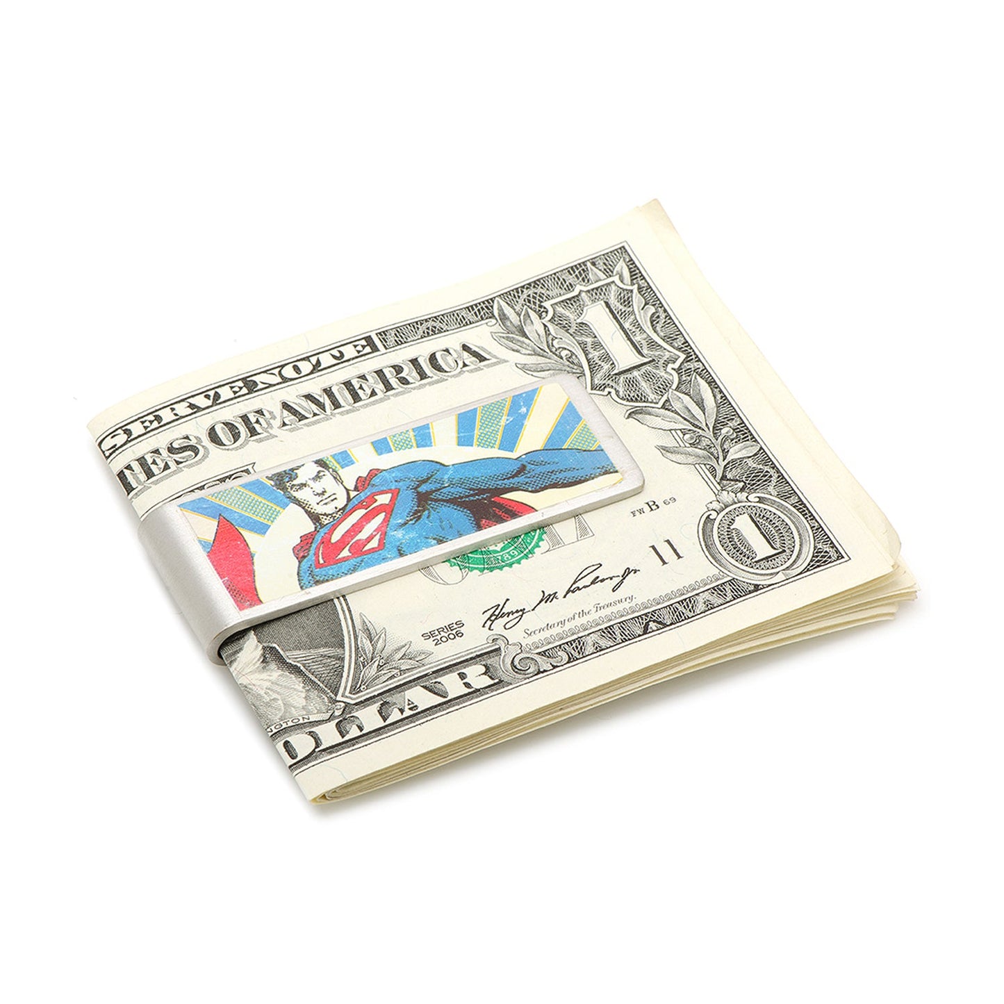 DC Superman Vintage Money Clip - Cufflinks.com - Flyclothing LLC