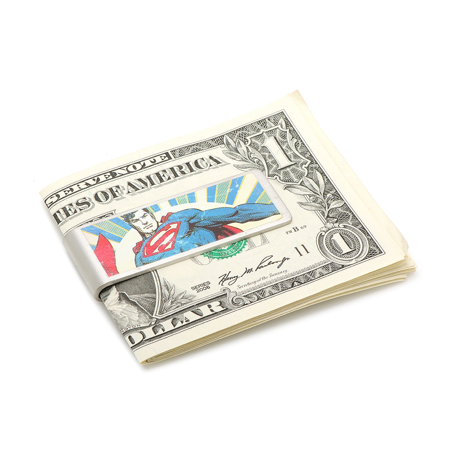 DC Superman Vintage Money Clip - Cufflinks.com - Flyclothing LLC