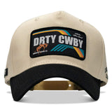 Drty Cwby Bronco Patch 5 Panel Workhorse Snapback - DIRTY COWBOY USA - Flyclothing LLC