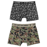 Outlaw Boxer Brief | 2 Pack - DIRTY COWBOY USA - Flyclothing LLC