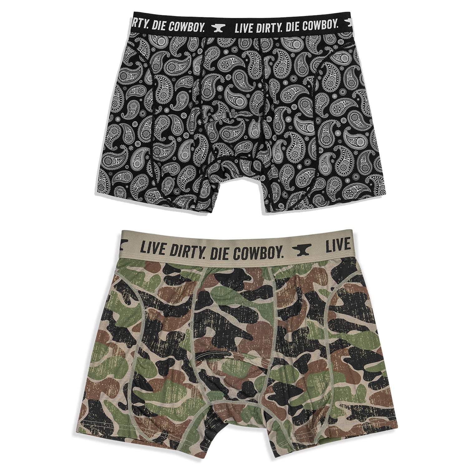 Outlaw Boxer Brief | 2 Pack - DIRTY COWBOY USA - Flyclothing LLC
