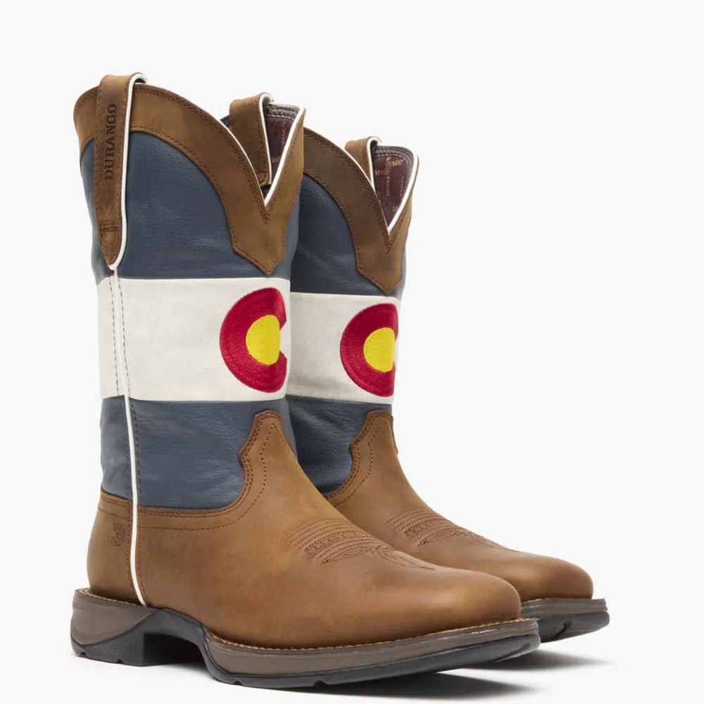 Rebel by Durango® Colorado Flag Western Boot - Durango - Flyclothing LLC