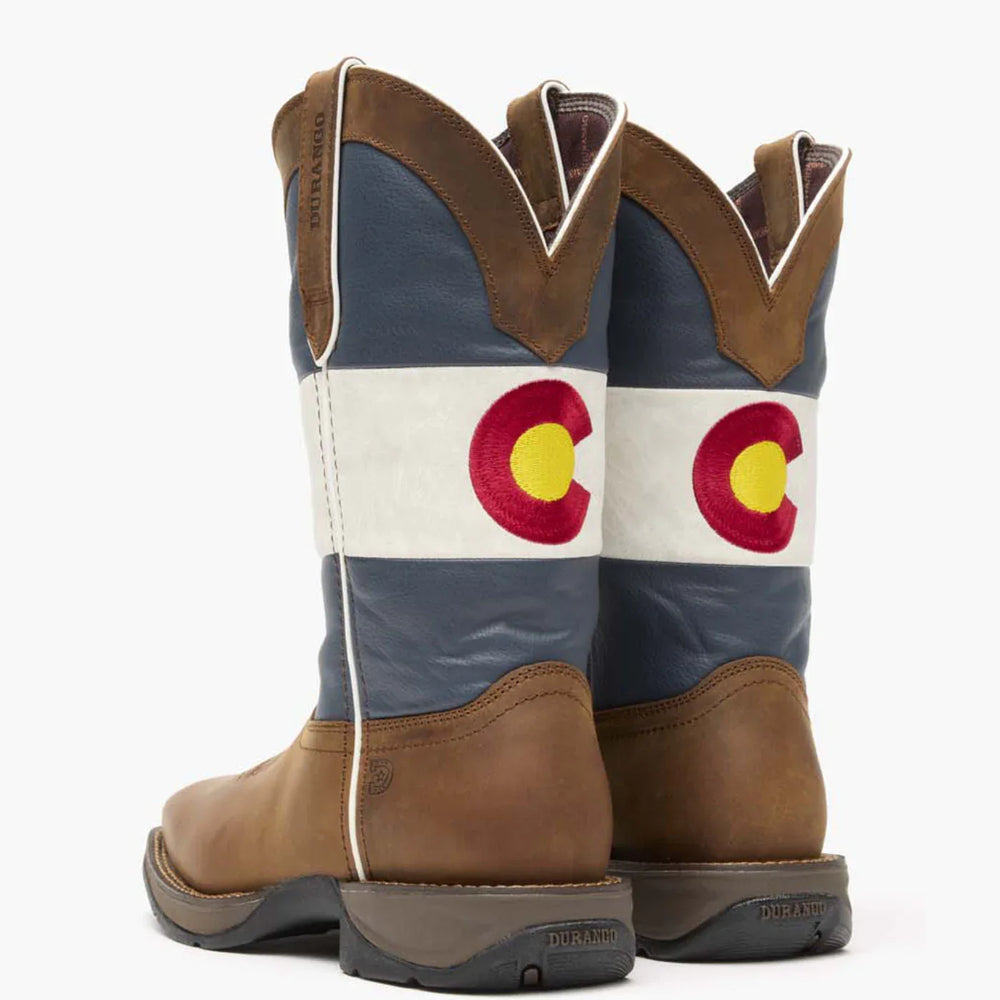 Rebel by Durango® Colorado Flag Western Boot - Durango - Flyclothing LLC