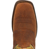 Rebel™ by Durango Dark Chestnut and Hunter Green Western Boot - Durango - Flyclothing LLC