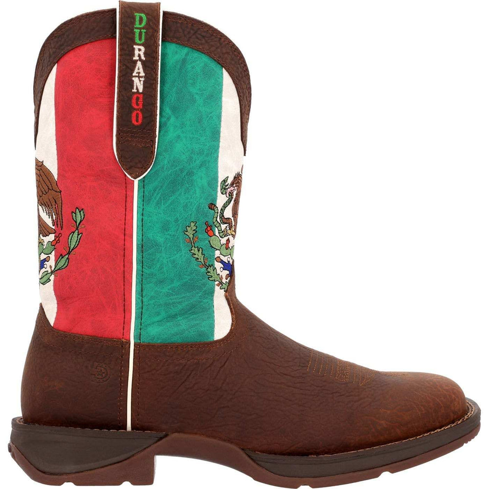 Rebel by Durango Steel Toe Mexico Flag Western Boot - Durango - Flyclothing LLC