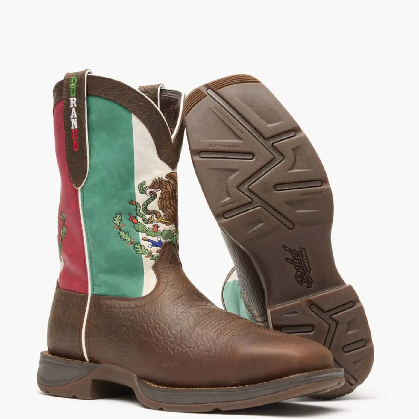 Rebel by Durango Mexico Flag Western Boot Steel Toe - Durango - Flyclothing LLC