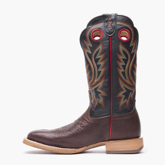 Men's PRCA Collection Shrunken Bullhide Western Boot - Durango - Flyclothing LLC