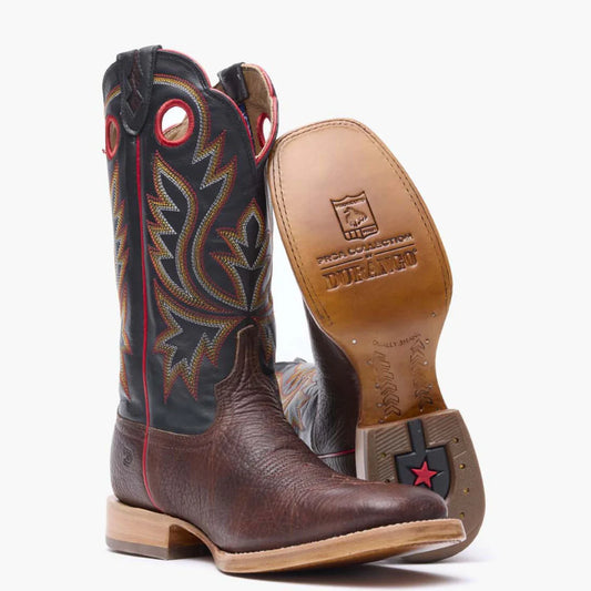 Men's PRCA Collection Shrunken Bullhide Western Boot - Durango - Flyclothing LLC