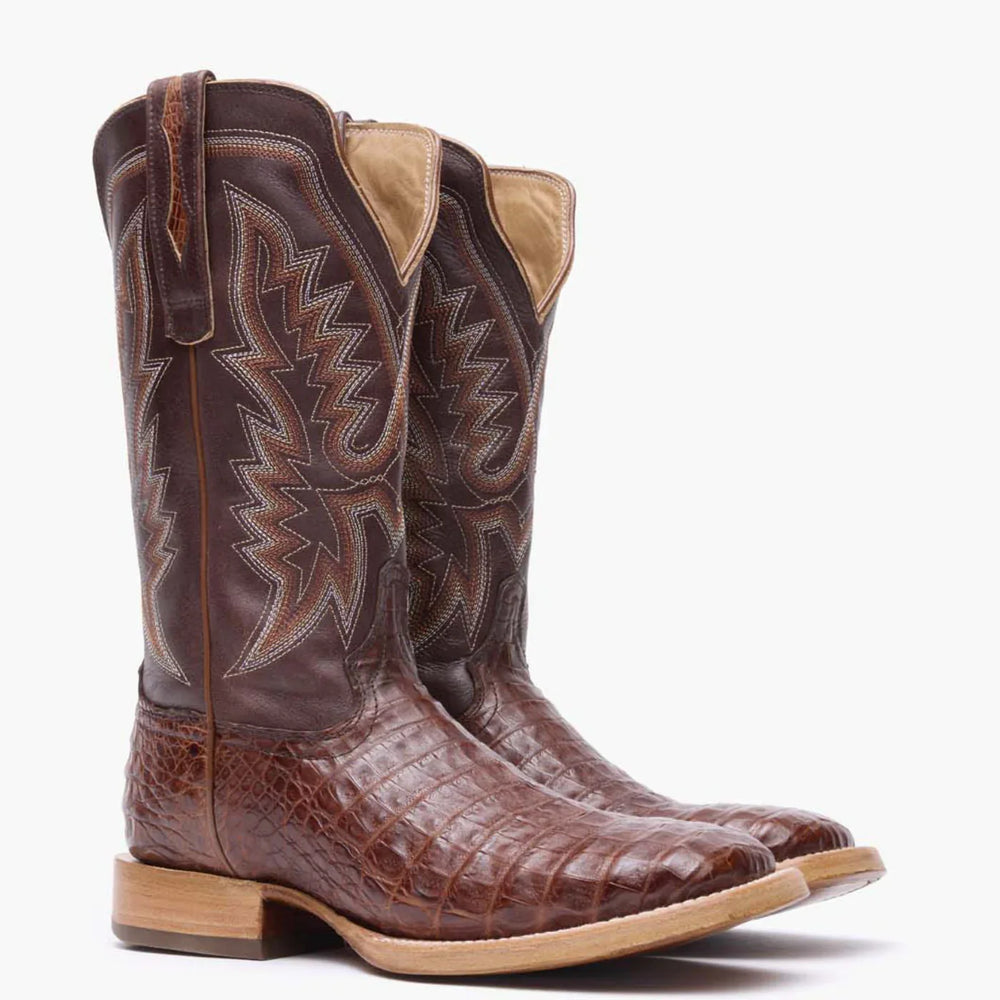 Durango® Men's PRCA Collection Caiman Belly Western Boot - Durango - Flyclothing LLC