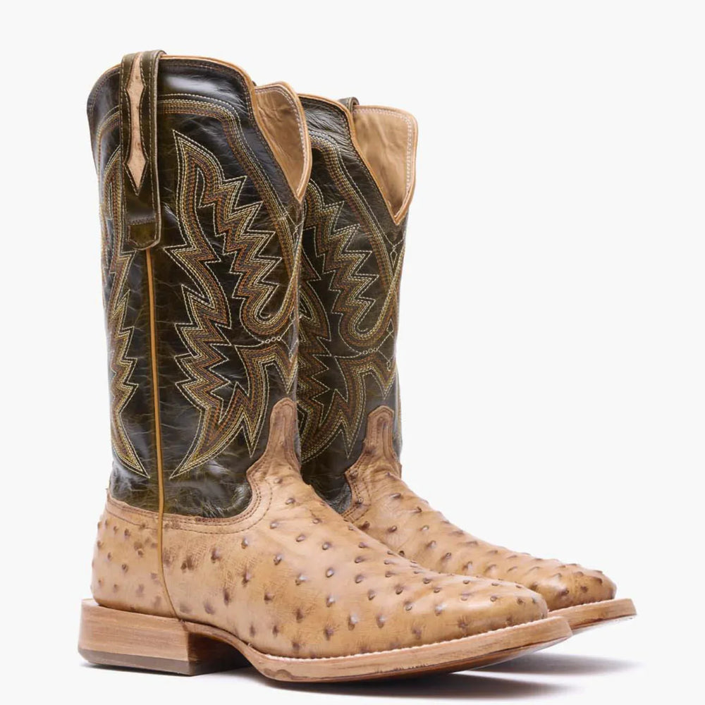 Durango® Men's PRCA Collection Full Quill Ostrich Western Boot - Durango - Flyclothing LLC