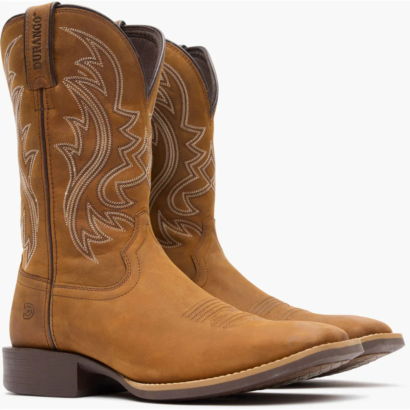 Durango Shyloh Western Boot SADDLE BROWN - Durango - Flyclothing LLC
