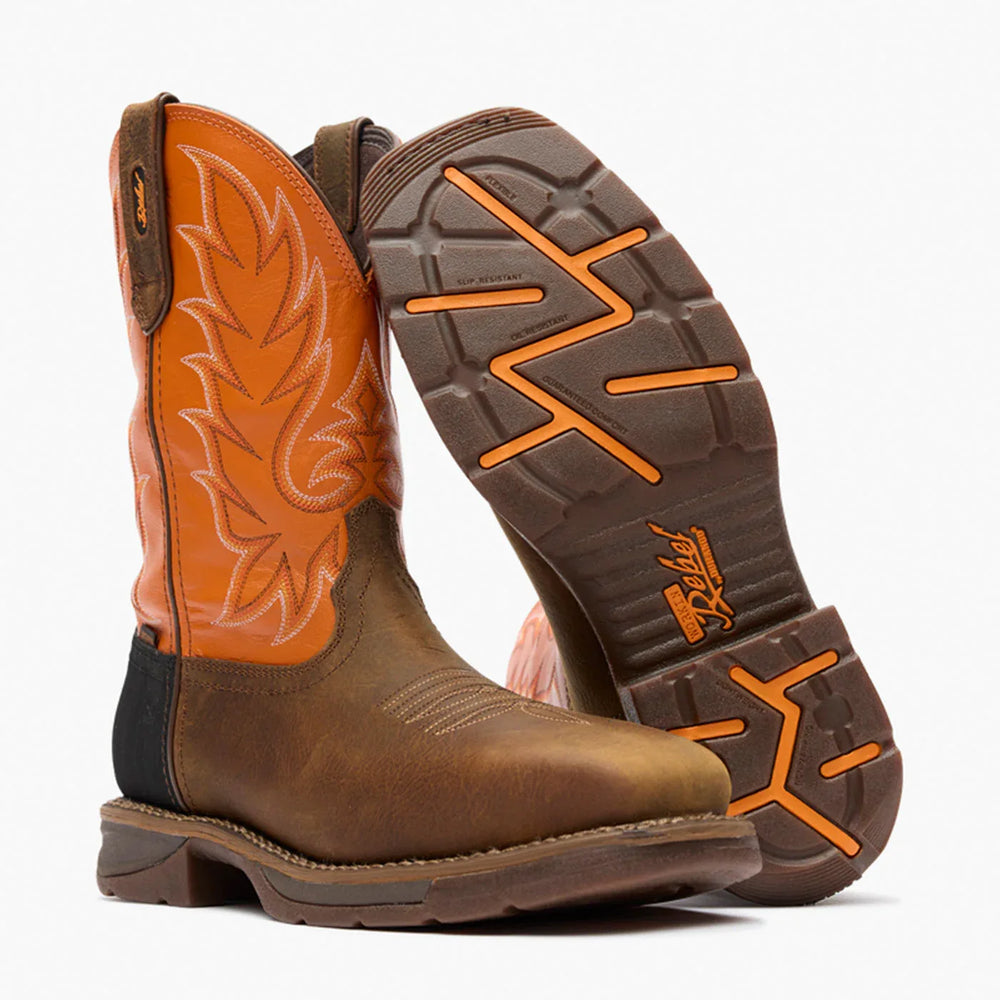 Durango® Workin' Rebel Steel Toe Waterproof with InsulKul Work Boot - Durango - Flyclothing LLC