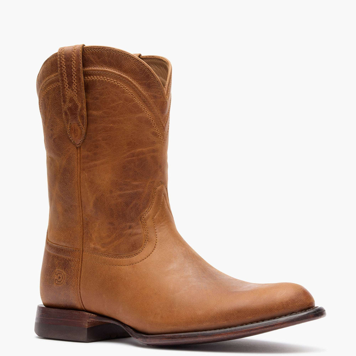 Durango Santa Fe Roper Boot Whiskey Tan
