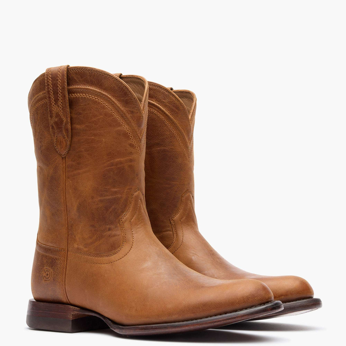 Durango Santa Fe Roper Boot Whiskey Tan