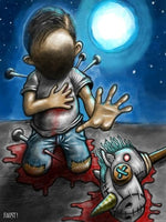 Black Market Art Company Death of my Unicorn Print