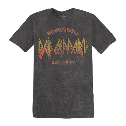 Def Leppard Stone Logo Unisex T-Shirt - Def Leppard