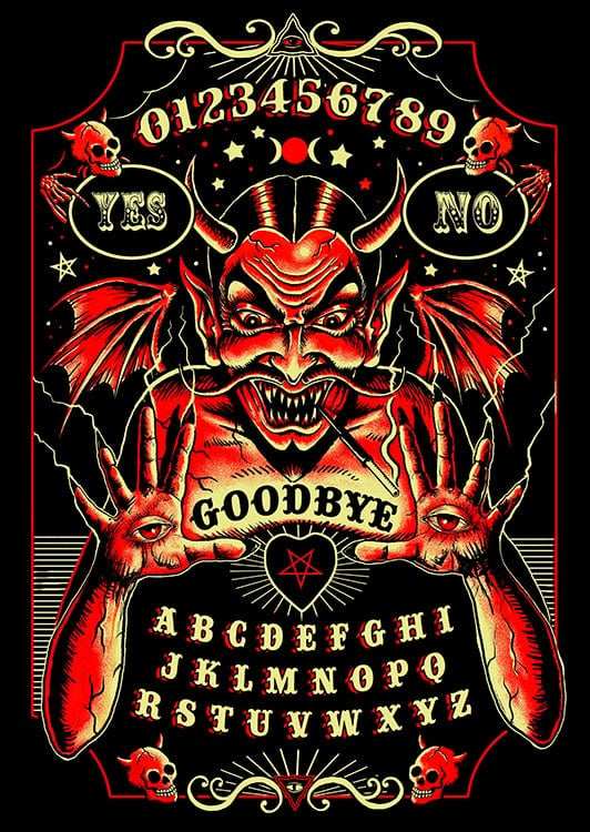 Black Market Art Company Devil Spirit Board Print - Black Market Art Company - Flyclothing LLC