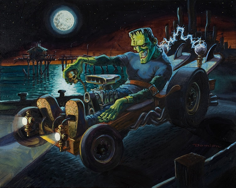 Black Market Art Company Fully Charged Print