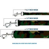 Dog Leash - Camo Olive