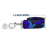 Dog Leash - Camo Blue - Buckle-Down - Flyclothing LLC