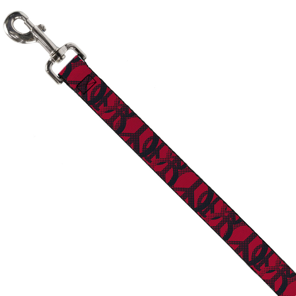 Dog Leash - Peace Dots Black/Fuchsia - Buckle-Down - Flyclothing LLC