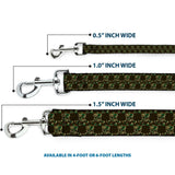 Dog Leash - Top Skulls Black/Camo Olive - Buckle-Down - Flyclothing LLC