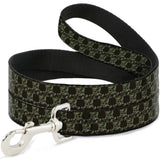 Dog Leash - Top Skulls Black/Camo Olive - Buckle-Down - Flyclothing LLC