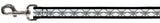 Dog Leash - BD Monogram2 White/Black - Buckle-Down - Flyclothing LLC