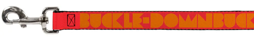 Dog Leash - BUCKLE-DOWN Shapes Red/Orange - Buckle-Down - Flyclothing LLC