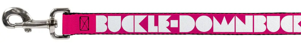 Dog Leash - BUCKLE-DOWN Shapes Hot Pink/White - Buckle-Down - Flyclothing LLC