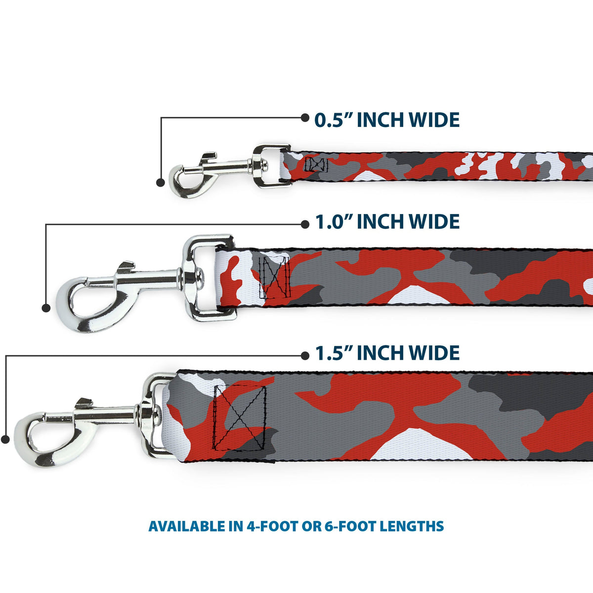 Dog Leash - Camo Orange