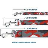 Dog Leash - Camo Orange