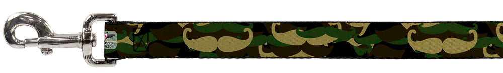 Dog Leash - Camo'stache