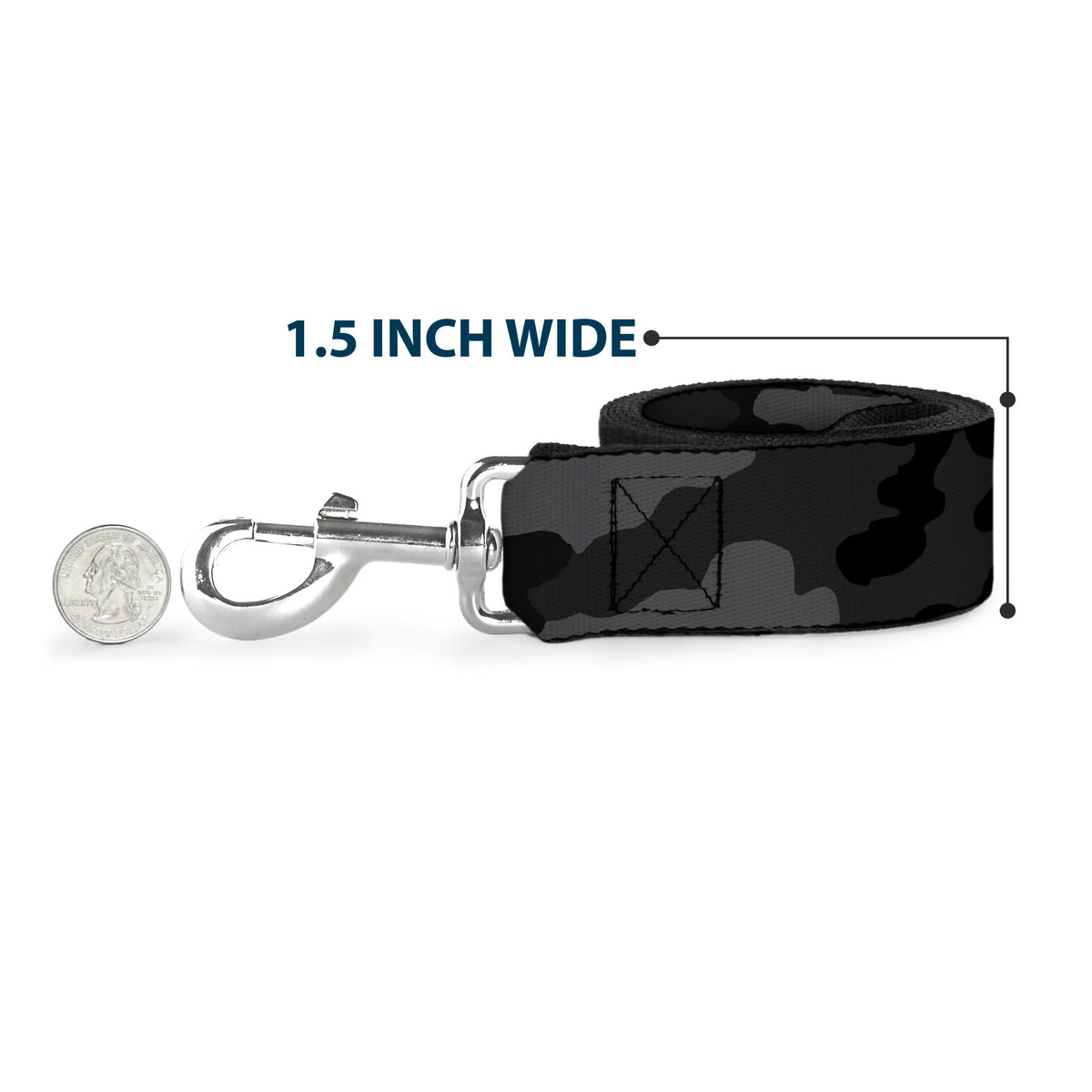Dog Leash - Camo Charcoal